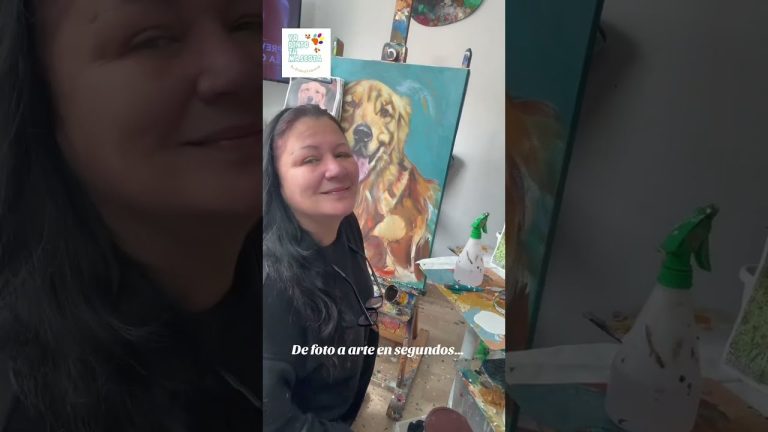Después de dos décadas en migraciones, la pérdida de su perro la inspira a pintar retratos de mascotas al óleo en Mallorca: “El arte como proceso de duelo