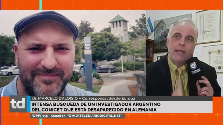 El jefe del investigador argentino perdido en Alemania manifiesta su inquietud completa