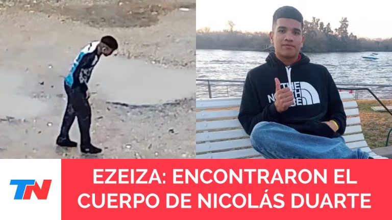 Encuentran sin vida al joven que despareció tras salir de un boliche en Ezeiza
