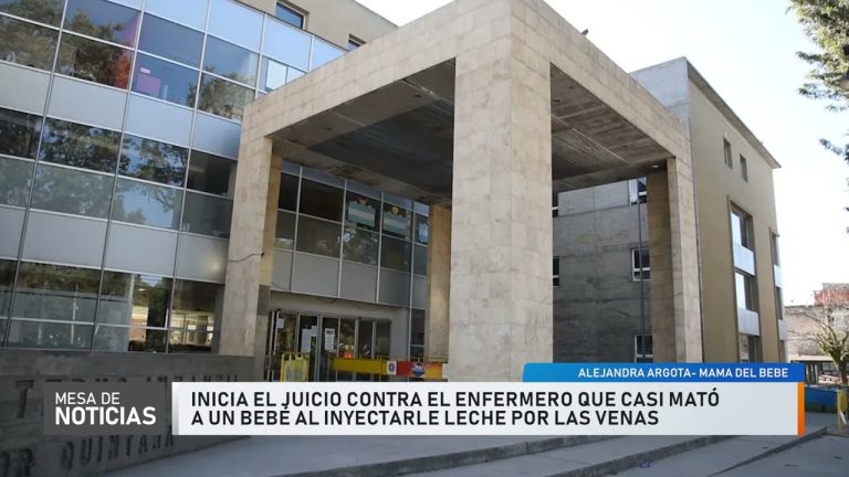 Enfermero sentenciado a 7 años por adulterar el suero de un bebé con leche en Jujuy.