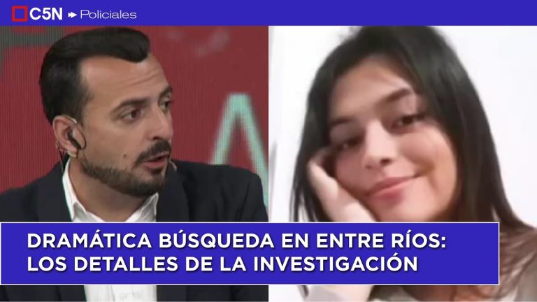 Intensa búsqueda de mujer de 22 años en localidad de Entre Ríos; un detenido en el caso.