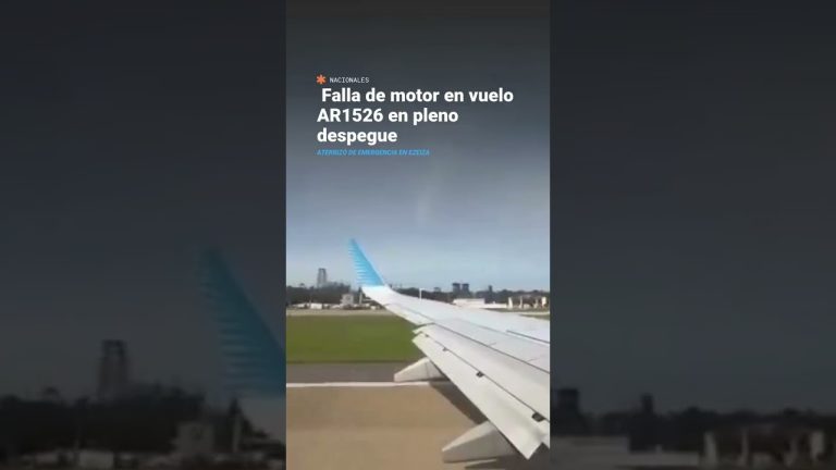 Revisión de motores lleva a Aerolíneas Argentinas a retirar ocho aviones tras incidente en despegue en Aeroparque