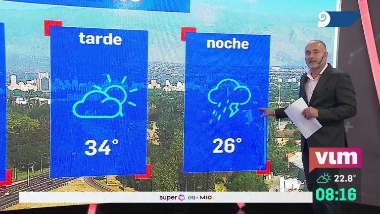 De altas temperaturas a tormentas: precipitaciones y granizo en Cuyo, mientras el norte supera los 35 grados