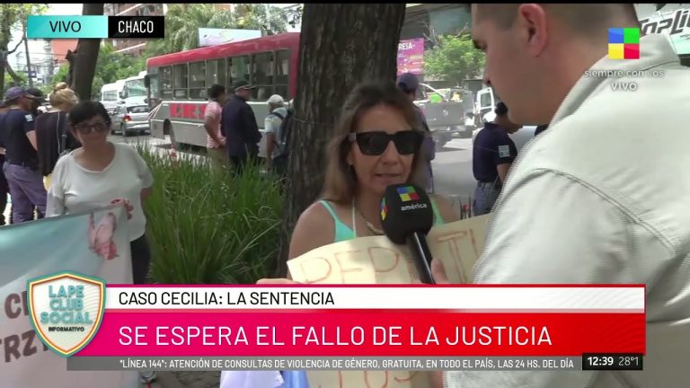 Descubre las reacciones de los acusados al escuchar el fallo en el juicio por el caso de Cecilia Strzyzowski