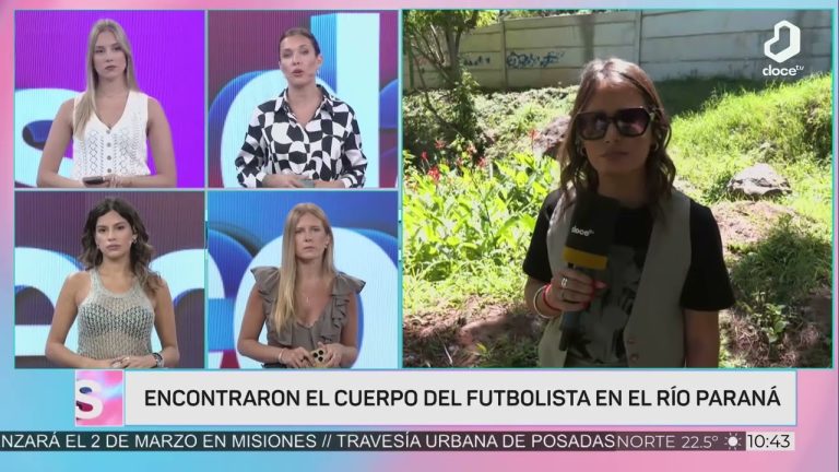 Fallece joven futbolista de Vélez tras un accidente en el río Paraná