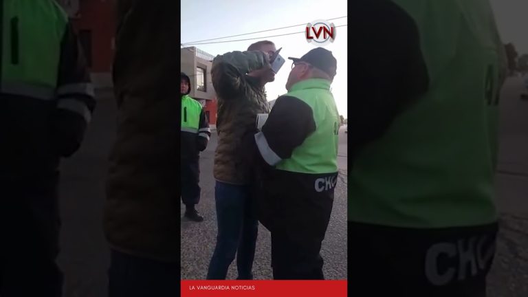 Funcionario judicial de Comodoro Rivadavia rechaza prueba de alcoholemia y agrede verbalmente a agente de tránsito