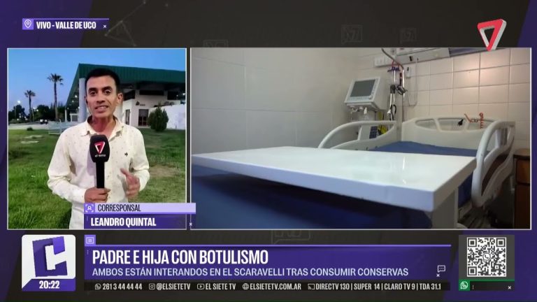 Hospitalizados un padre y su hija en Mendoza por botulismo tras ingerir salsa de tomate hecha en casa