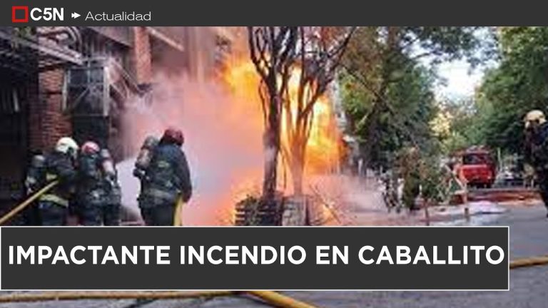 Incendio en hotel familiar de Caballito deja un fallecido