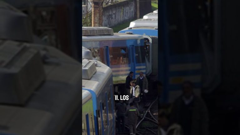 Inician investigación judicial tras descarrilamiento en Sarmiento; motorman sometido a prueba de alcoholemia