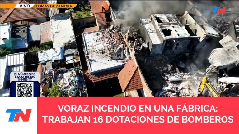 La angustia de una familia que perdió su hogar en un incendio en Lomas de Zamora: "Lo he perdido todo".