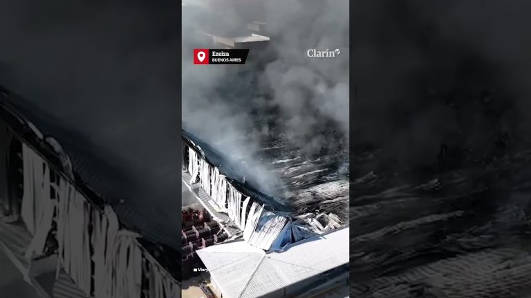 Nuevo brote de llamas en el área industrial de Ezeiza aumenta la preocupación tras el reciente incendio