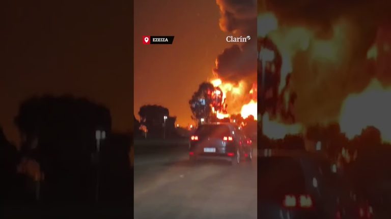 Posibles factores del incendio en Ezeiza: vapor excesivo y combinación de químicos no recomendada