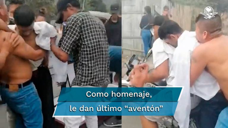 Quinceañero fallecido en La Plata: amigos incendian su moto sobre la tumba como homenaje