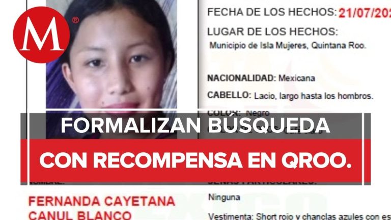 Recompensa millonaria por información sobre una adolescente desaparecida desde septiembre