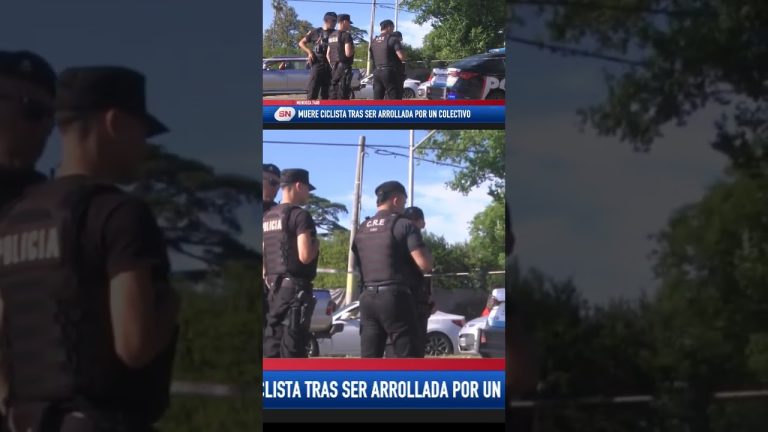 Tragedia en Rosario: joven de medicina fallece tras ser impactada por un autobús al abrirse una puerta de camioneta