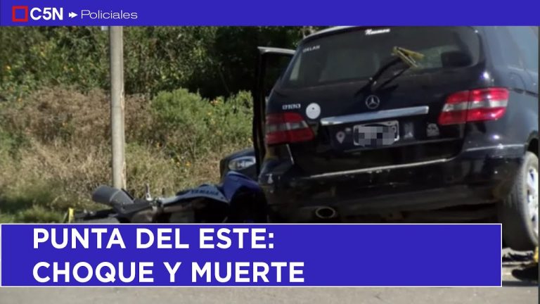 Accidente fatal en Punta del Este: la p&eacute;rdida del motociclista y tres exigencias hacia la conductora argentina por parte de la familia