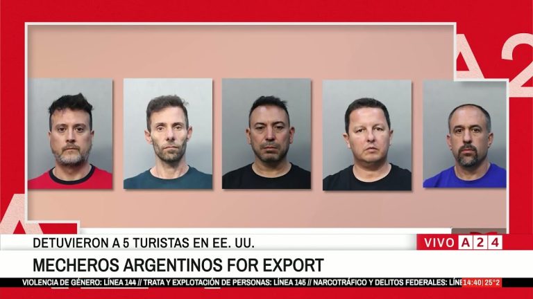 Audiencia de fianza para argentinos detenidos por robo en Miami: detalles de la jueza viral, el traductor y el uniforme naranja.