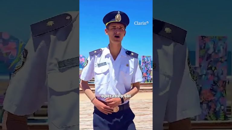 El creativo anuncio de la polic&iacute;a bonaerense que introduce los operativos de verano en la costa