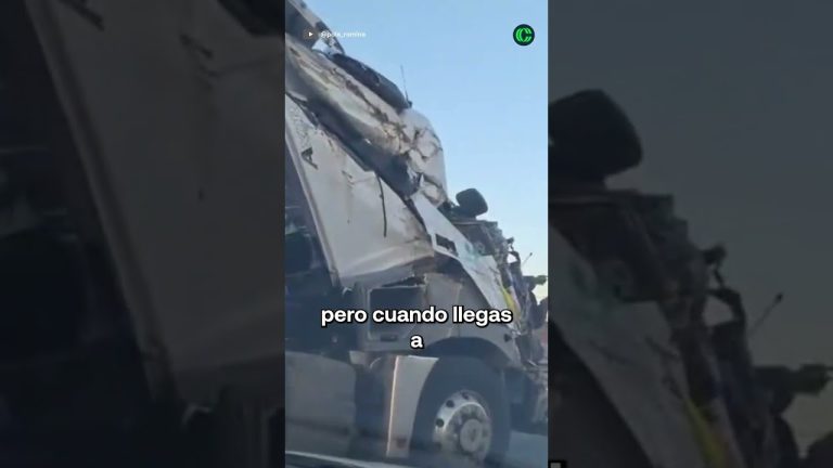 Fallece un argentino en colisión frontal con camión en carretera uruguaya