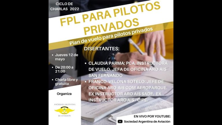 La administraci&oacute;n suprime el requisito de plan de vuelo para la aviaci&oacute;n privada en Argentina