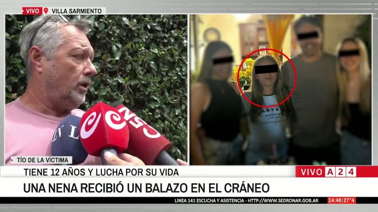 La familia de la ni&ntilde;a de 12 a&ntilde;os herida por una bala perdida se pronuncia: “Debemos esperar
