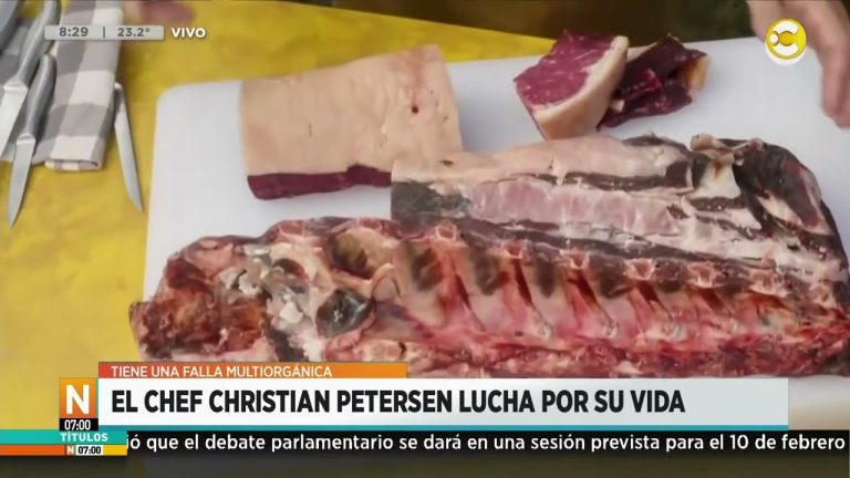 Los seres queridos de Christian Petersen destacan su notable recuperación como chef.