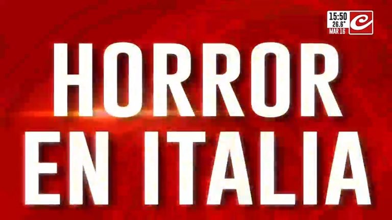 Mujer argentina es apuñalada por su pareja en un hotel en Italia y escapa arrojándose por las escaleras.