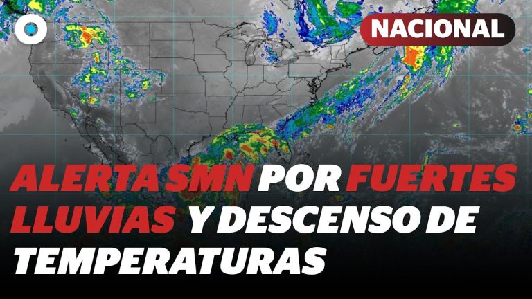 Pronóstico del SMN: duración de la lluvia y llegada del calor intenso al área metropolitana hoy