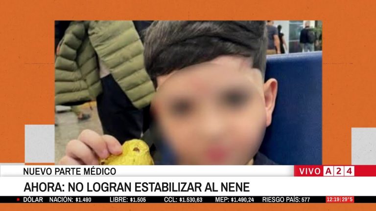 Accidente en zona fronteriza: someten a nueva cirug&iacute;a a Basti&aacute;n y declara el conductor del veh&iacute;culo Amarok