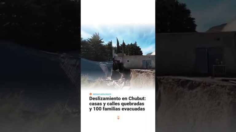 Crisis geol&oacute;gica en Comodoro Rivadavia: desalojan nuevo sector ante amenaza de deslizamientos adicionales