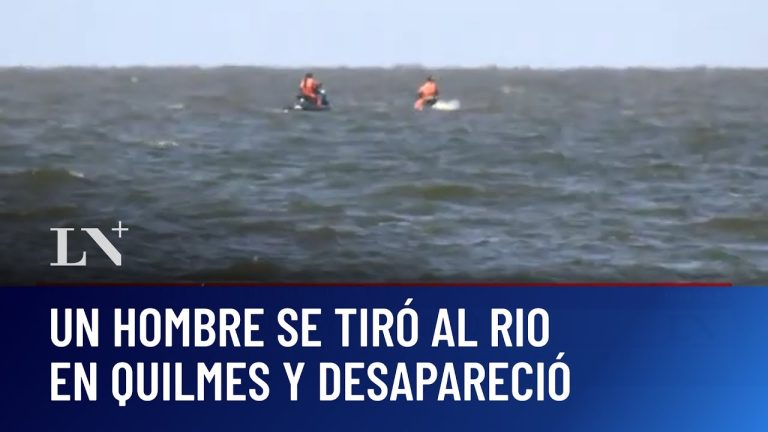 Desapareci&oacute; en el r&iacute;o de Quilmes mientras estaba con amigos y ya van tres d&iacute;as de b&uacute;squeda