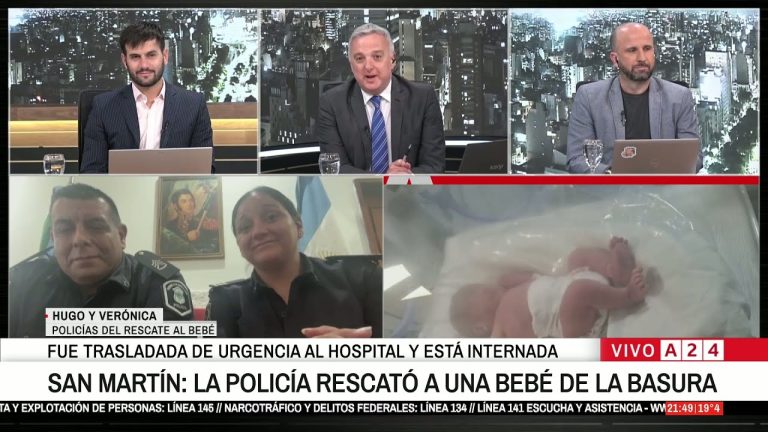 Encuentran a una reci&eacute;n nacida abandonada en un basurero en San Mart&iacute;n