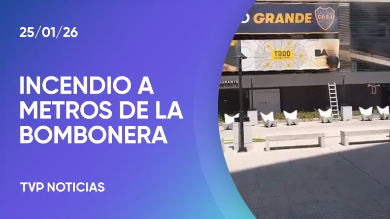 Fuego en restaurante cercano al estadio justo antes del primer partido de Boca en el torneo Apertura