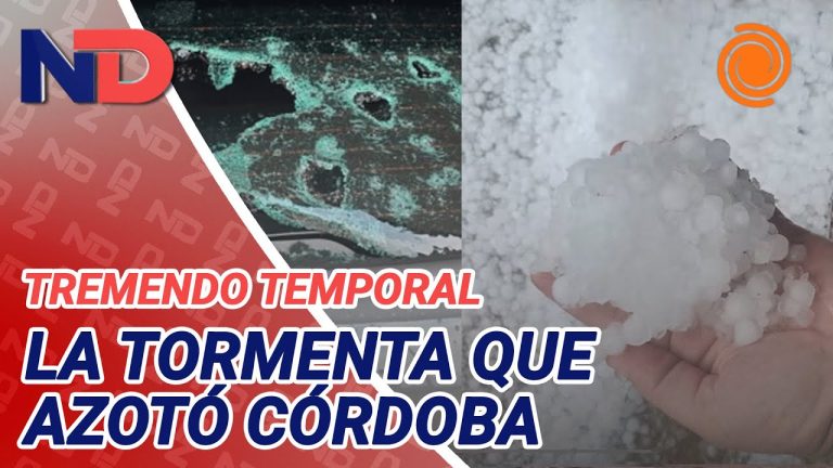 Granizada inesperada en Córdoba: fuerte viento derriba cabina de peaje y causa una víctima mortal