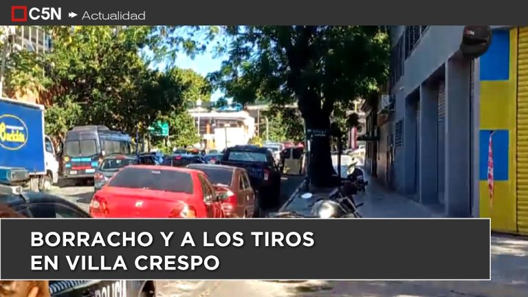 Incidente en villa crespo: agente en estado de ebriedad dispara y hiere a trabajador fabril