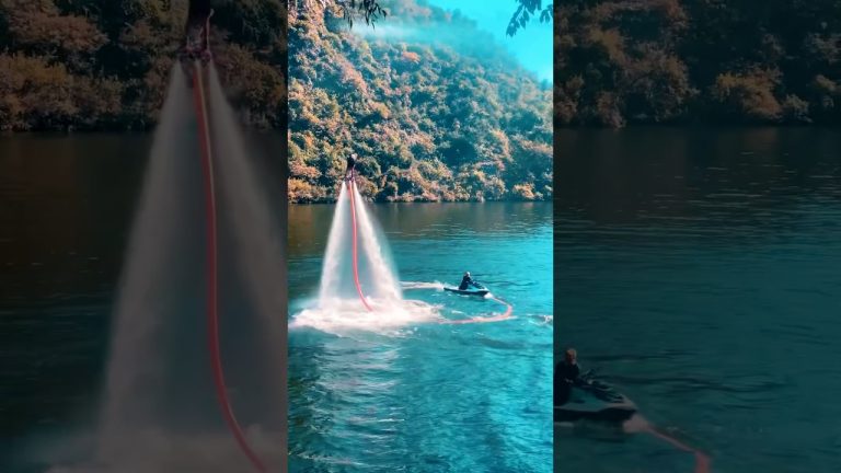 La experiencia de flotar sobre el agua: el deporte acuático en auge en Punta del Este.