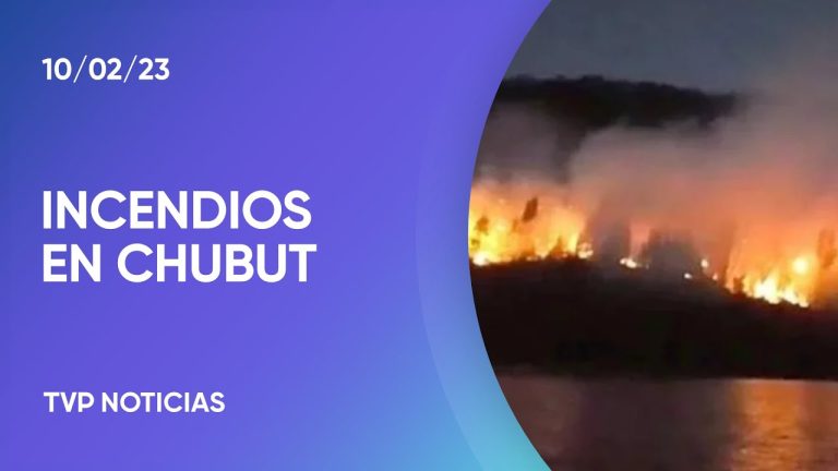 Precipitaciones en Chubut, pero contin&uacute;an los incendios: la sequ&iacute;a llega a niveles hist&oacute;ricos