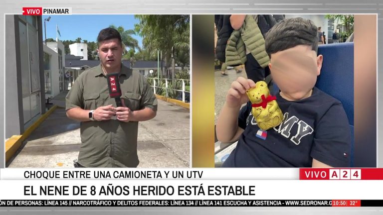 Accidente en la frontera: actualizaci&oacute;n sobre la recuperaci&oacute;n de Basti&aacute;n despu&eacute;s del coma