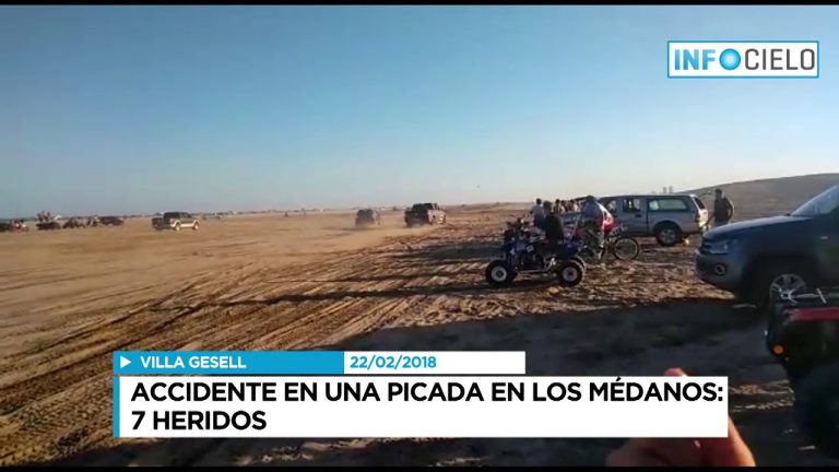 Arrestan a un conductor imprudente en los médanos de Villa Gesell: "las carreras ilegales terminan en prisión".