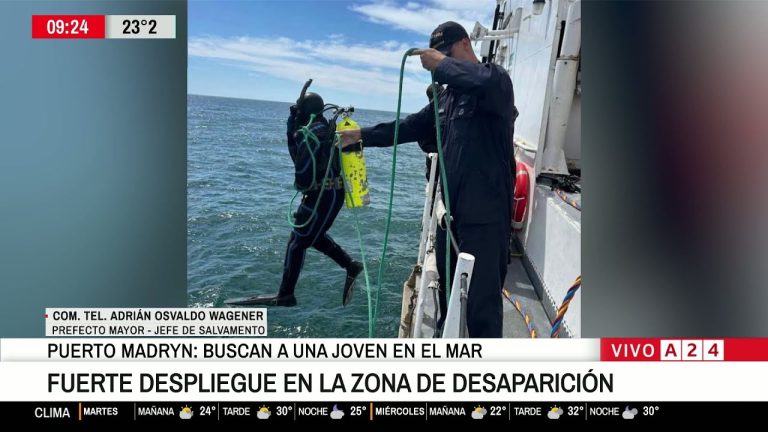 Barco hundido para arrecife artificial en Puerto Madryn: descubre el sitio donde desapareció una joven.