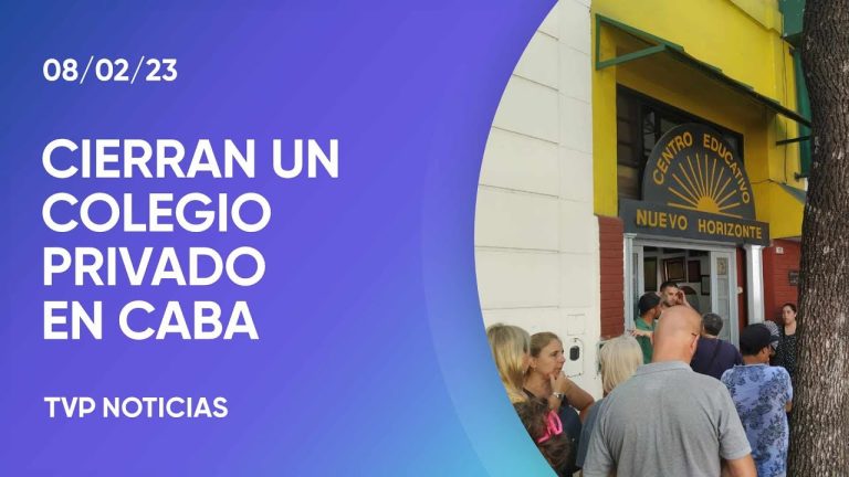 Cierre de escuela privada en Buenos Aires deja a m&aacute;s de 300 alumnos sin certeza sobre su inicio escolar