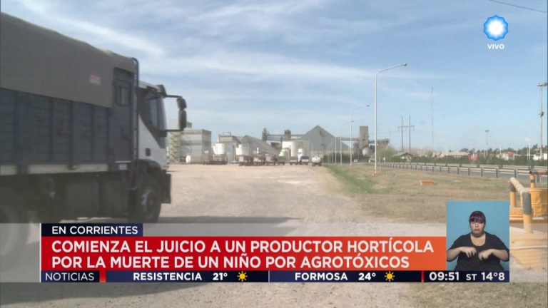 Confirman sentencia a productor en juicio histórico por agroquímicos tras la muerte de un niño en Corrientes.