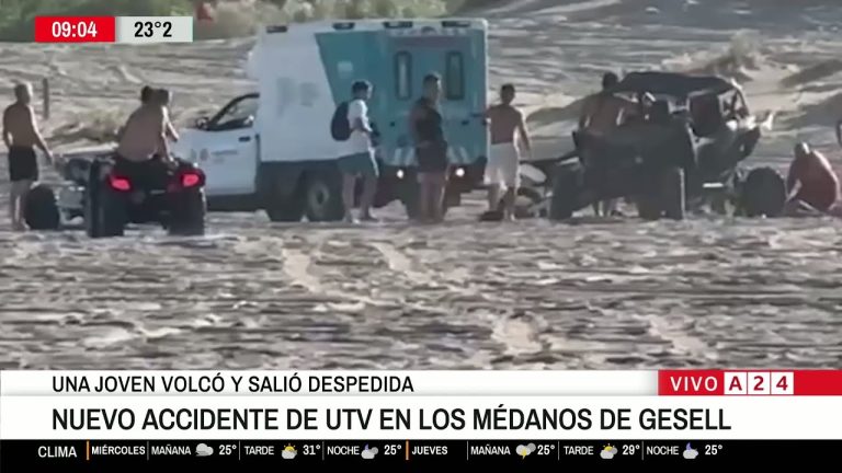 Dos accidentes recientes de UTV en Gesell y Pinamar provocan críticas de una Madre del Dolor