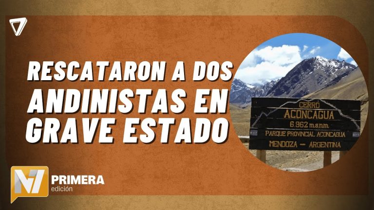 Guía sufre descompensación en el Aconcagua y requiere evacuación urgente con maniobra extrema