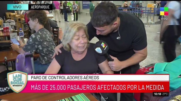 Nuevo paro escalonado de controladores a&eacute;reos en todo el pa&iacute;s: duraci&oacute;n y vuelos afectados diariamente