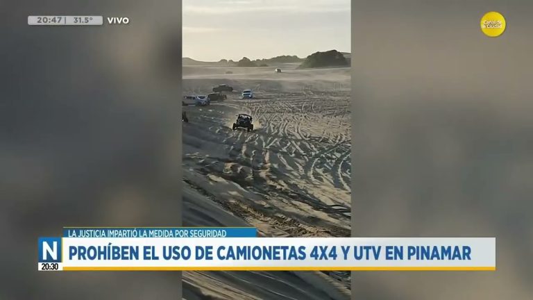 Plan para eliminar la restricci&oacute;n de veh&iacute;culos 4×4 en Pinamar: inscripci&oacute;n online, limitaciones y control de uso