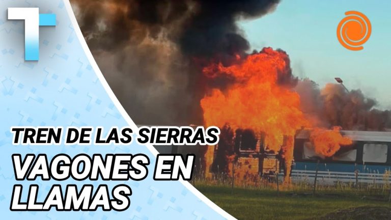 Tren en Córdoba sufre incendio con más de 120 pasajeros a bordo: “El fuego no se detenía