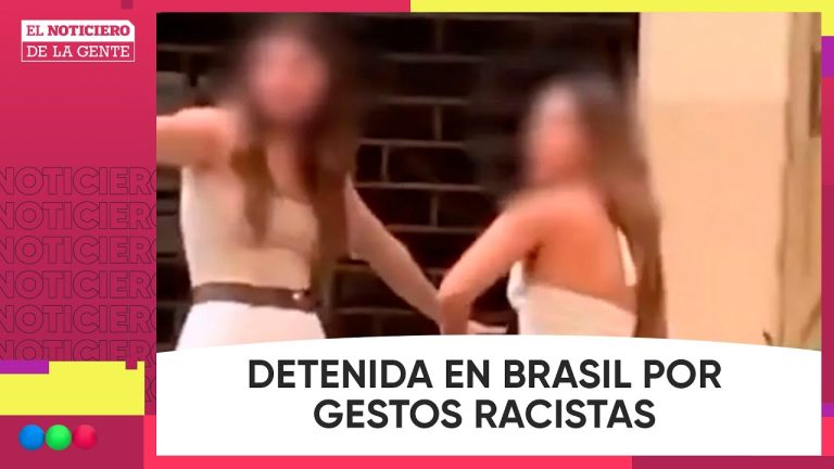 Video revela el temor de abogada argentina arrestada en Brasil por actos racistas