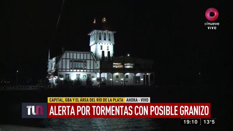 Alertan sobre fuertes lluvias y granizo en ciudad y gran buenos aires con aviso amarillo en el área metropolitana