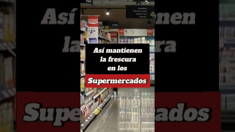 Calidad de los alimentos importados en g&oacute;ndolas de un free shop supermercado
